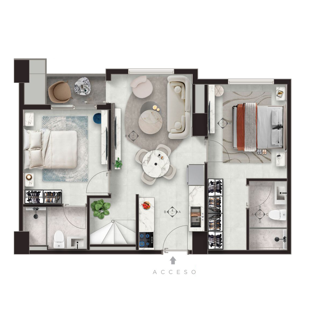 Rodas - Plano