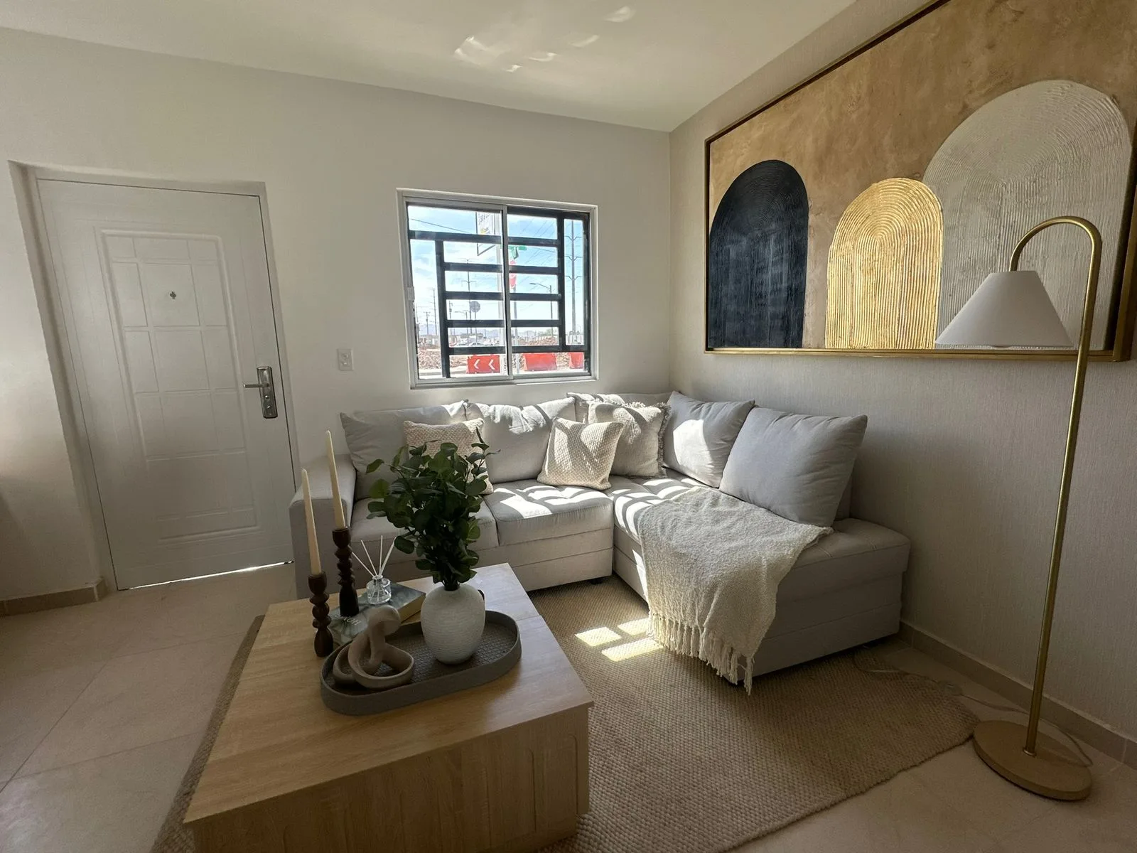 Sala de la casa muestra