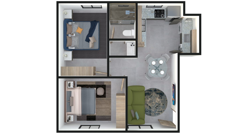 Interior Modelo Bambú